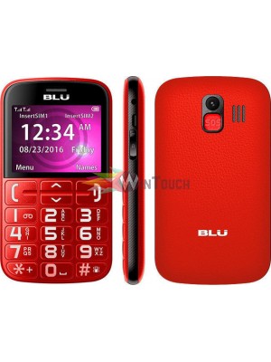 Mobile phone BLU JOY Red με Ελληνικό μενού, μεγάλα πλήκτρα, πλήκτρo SOS Κινητά Τηλέφωνα